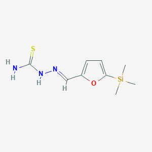 2-((5-(Trimethylsilyl)furan-2-yl)methylene)hydrazinecarbothioamide