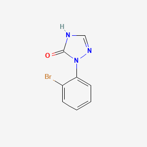 2-(2-Bromophenyl)-1,2-dihydro-3H-1,2,4-triazol-3-one