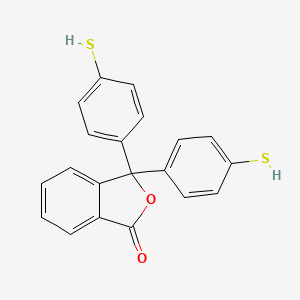 3,3-Bis(4-sulfanylphenyl)isobenzofuran-1-one