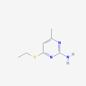 4-(Ethylsulfanyl)-6-methylpyrimidin-2-amine