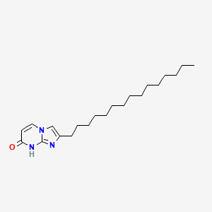 2-Pentadecylimidazo[1,2-a]pyrimidin-7(1H)-one