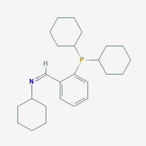 (Z)-N-Cyclohexyl-1-[2-(dicyclohexylphosphanyl)phenyl]methanimine