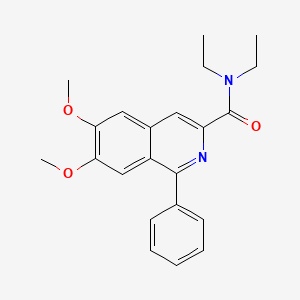 N,N-Diethyl-6,7-dimethoxy-1-phenylisoquinoline-3-carboxamide