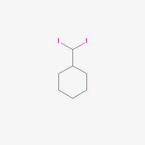 molecular formula C7H12I2 B12917118 (Diiodomethyl)cyclohexane CAS No. 65826-85-9