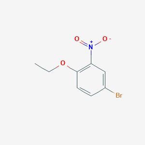 molecular formula C8H8BrNO3 B1291712 4-溴-1-乙氧基-2-硝基苯 CAS No. 383869-51-0