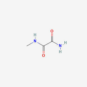 molecular formula C3H6N2O2 B12917134 Methylethanediamide CAS No. 22509-04-2