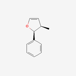 Cis-3-methyl-2-phenyl-2,3-dihydrofuran