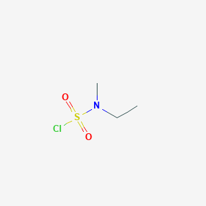 molecular formula C3H8ClNO2S B1291719 乙基(甲基)磺酰氯 CAS No. 35856-61-2