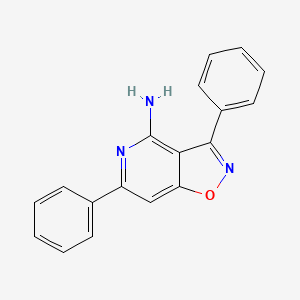 3,6-Diphenyl[1,2]oxazolo[4,5-c]pyridin-4-amine