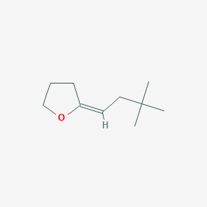 (E)-2-(3,3-Dimethylbutylidene)tetrahydrofuran