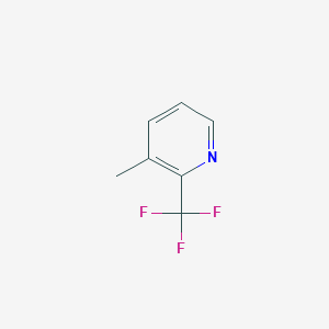 molecular formula C7H6F3N B1291726 3-Methyl-2-(trifluoromethyl)pyridine CAS No. 1620-78-6
