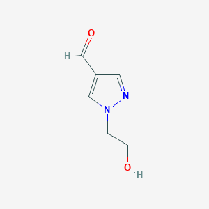 B1291731 1-(2-Hydroxyethyl)-1H-pyrazole-4-carbaldehyde CAS No. 1082065-98-2
