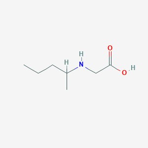 2-(Pentan-2-ylamino)acetic acid