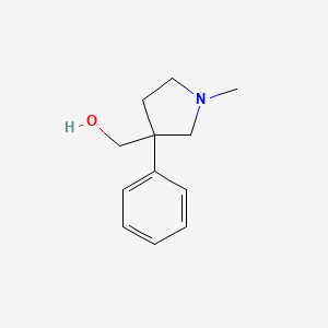 (1-Methyl-3-phenylpyrrolidin-3-yl)methanol