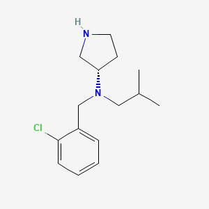 (S)-N-(2-Chlorobenzyl)-N-isobutylpyrrolidin-3-amine