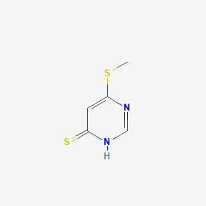 6-(Methylsulfanyl)pyrimidine-4(3H)-thione