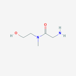 N-(2-Hydroxyethyl)-N-methylglycinamide