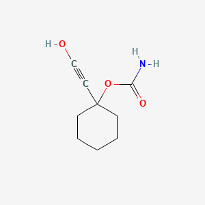 1-(Hydroxyethynyl)cyclohexyl carbamate