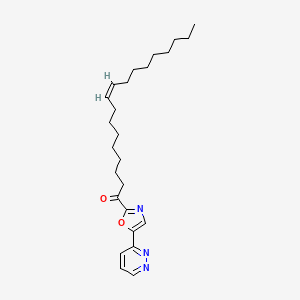 (Z)-1-(5-(Pyridazin-3-yl)oxazol-2-yl)octadec-9-en-1-one