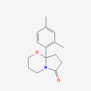 8a-(2,4-Dimethylphenyl)tetrahydro-2h-pyrrolo[2,1-b][1,3]oxazin-6(7h)-one