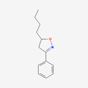 5-Butyl-3-phenyl-4,5-dihydroisoxazole