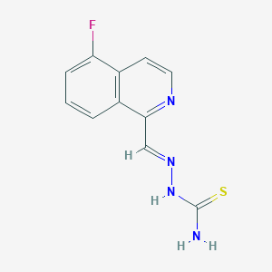 2-((5-Fluoroisoquinolin-1-yl)methylene)hydrazinecarbothioamide