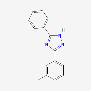 3-(3-Methylphenyl)-5-phenyl-1H-1,2,4-triazole