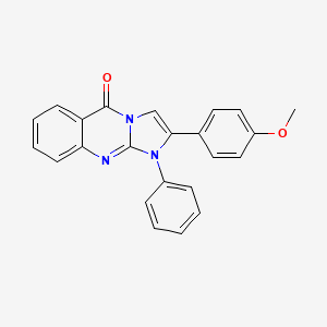 2-(4-Methoxyphenyl)-1-phenylimidazo[2,1-b]quinazolin-5(1H)-one