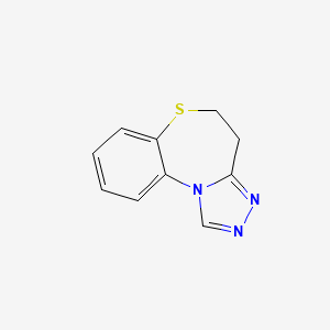 1,2,4-Triazolo(3,4-d)-1,5-benzothiazepine, 4,5-dihydro-