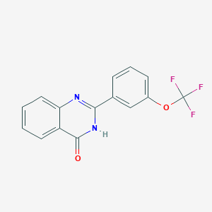 2-(3-(Trifluoromethoxy)phenyl)quinazolin-4(1H)-one