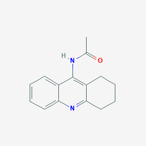 molecular formula C15H16N2O B12917841 N-(1,2,3,4-tetrahydroacridin-9-yl)acetamide CAS No. 316-84-7