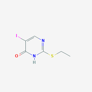 2-(Ethylsulfanyl)-5-iodopyrimidin-4(3H)-one