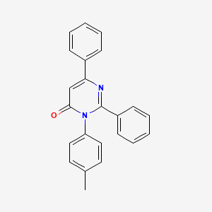 2,6-diphenyl-3-(p-tolyl)pyrimidin-4(3H)-one