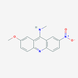 2-Methoxy-N-methyl-7-nitroacridin-9-amine