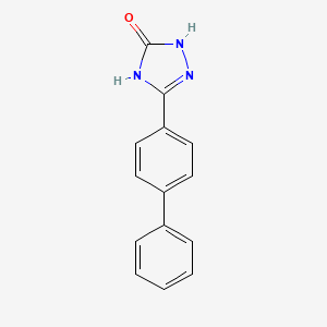 5-([1,1'-Biphenyl]-4-yl)-1,2-dihydro-3H-1,2,4-triazol-3-one