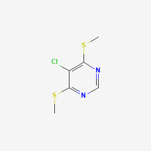 5-Chloro-4,6-bis(methylsulfanyl)pyrimidine