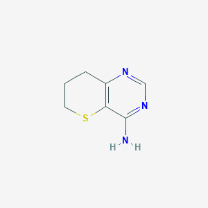 7,8-Dihydro-6H-thiopyrano[3,2-d]pyrimidin-4-amine