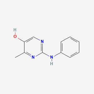 2-Anilino-4-methylpyrimidin-5-ol