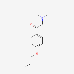 2-(Diethylamino)-1-(4-propoxyphenyl)ethanone