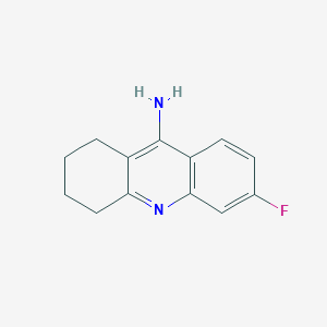 6-Fluoro-1,2,3,4-tetrahydroacridin-9-amine