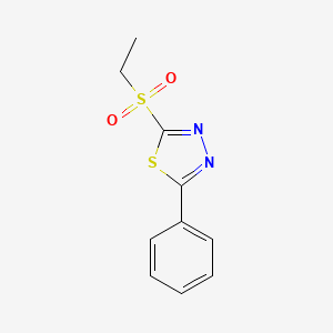 2-(Ethanesulfonyl)-5-phenyl-1,3,4-thiadiazole