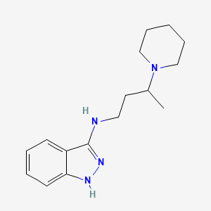 3-(3-Piperidinobutylamino)indazole