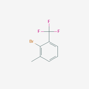 molecular formula C8H6BrF3 B1291846 2-Bromo-1-methyl-3-(trifluoromethyl)benzene CAS No. 1099597-98-4