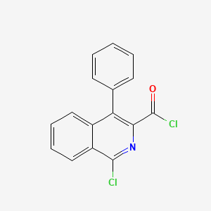 1-Chloro-4-phenylisoquinoline-3-carbonyl chloride