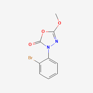 3-(2-Bromophenyl)-5-methoxy-1,3,4-oxadiazol-2(3H)-one