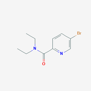molecular formula C10H13BrN2O B1291861 5-Bromo-N,N-diethylpicolinamide CAS No. 673485-54-6