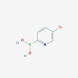 molecular formula C5H5BBrNO2 B1291864 5-Bromopyridine-2-boronic acid CAS No. 652148-97-5