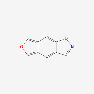 molecular formula C9H5NO2 B12918822 Furo[3,4-f][1,2]benzoxazole CAS No. 267-37-8