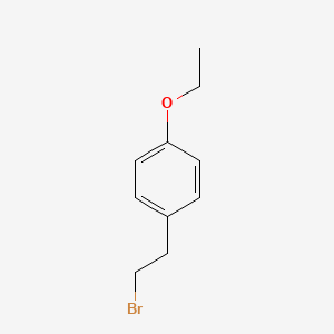 molecular formula C10H13BrO B1291883 Benzene, 1-(2-bromoethyl)-4-ethoxy- 