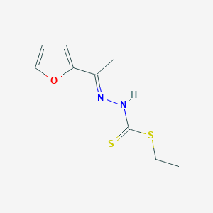 Ethyl 2-(1-(furan-2-yl)ethylidene)hydrazinecarbodithioate